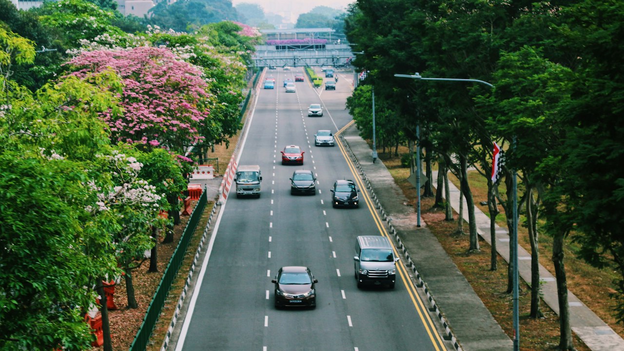 シンガポールの道路(イメージ)