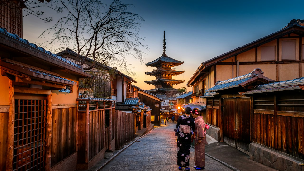 京都の町並み(イメージ)