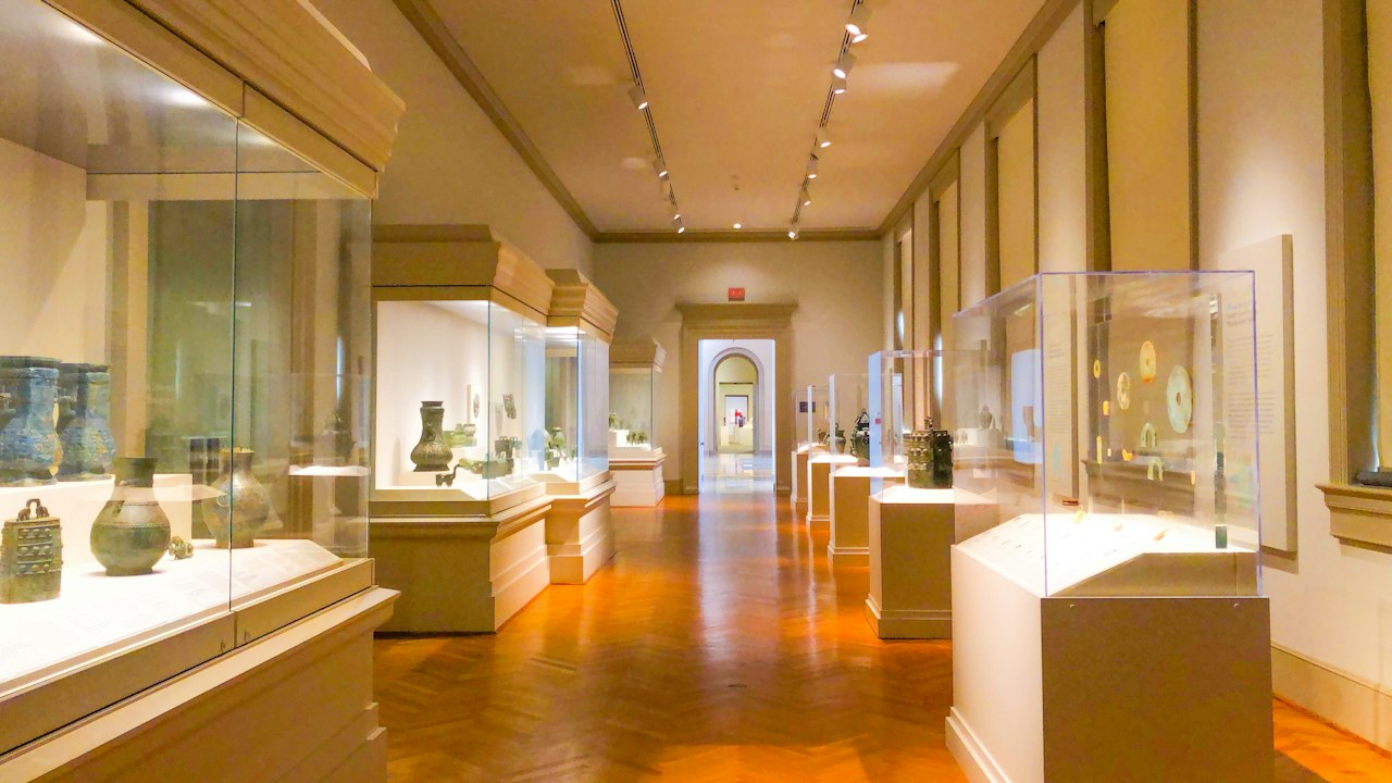 博物館の展示室(イメージ)