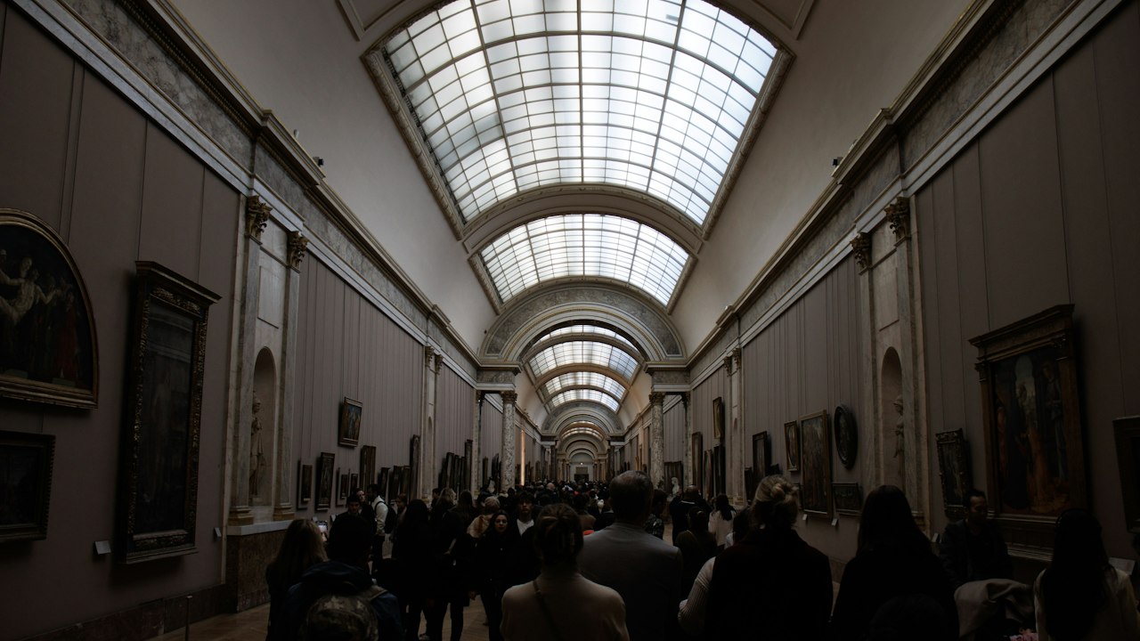 博物館の展示室(イメージ)